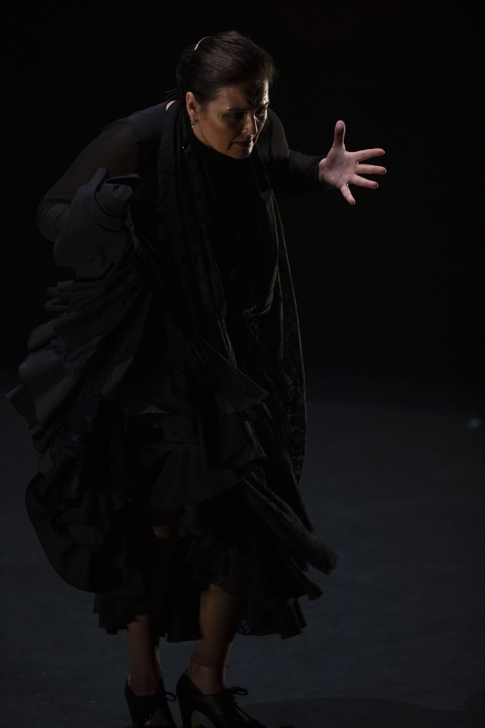 María del Mar Moreno en la Bienal de Flamenco de Sevilla