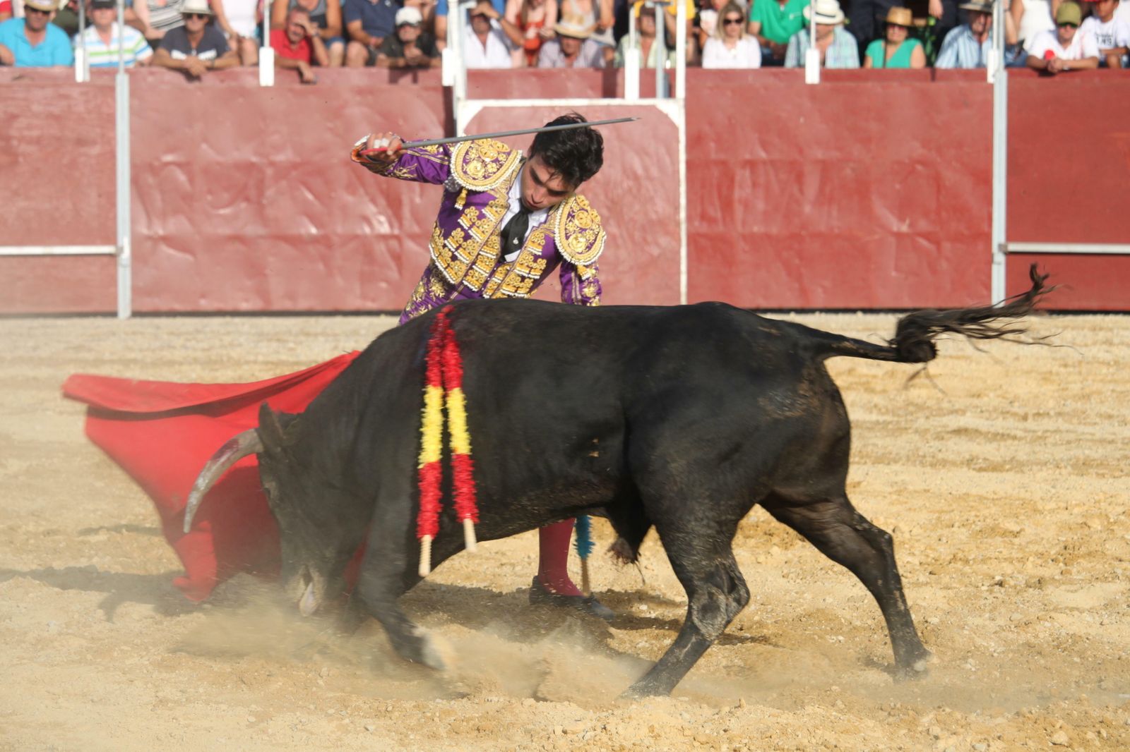Torres Lara, en la plaza de Vélez-Rubio
