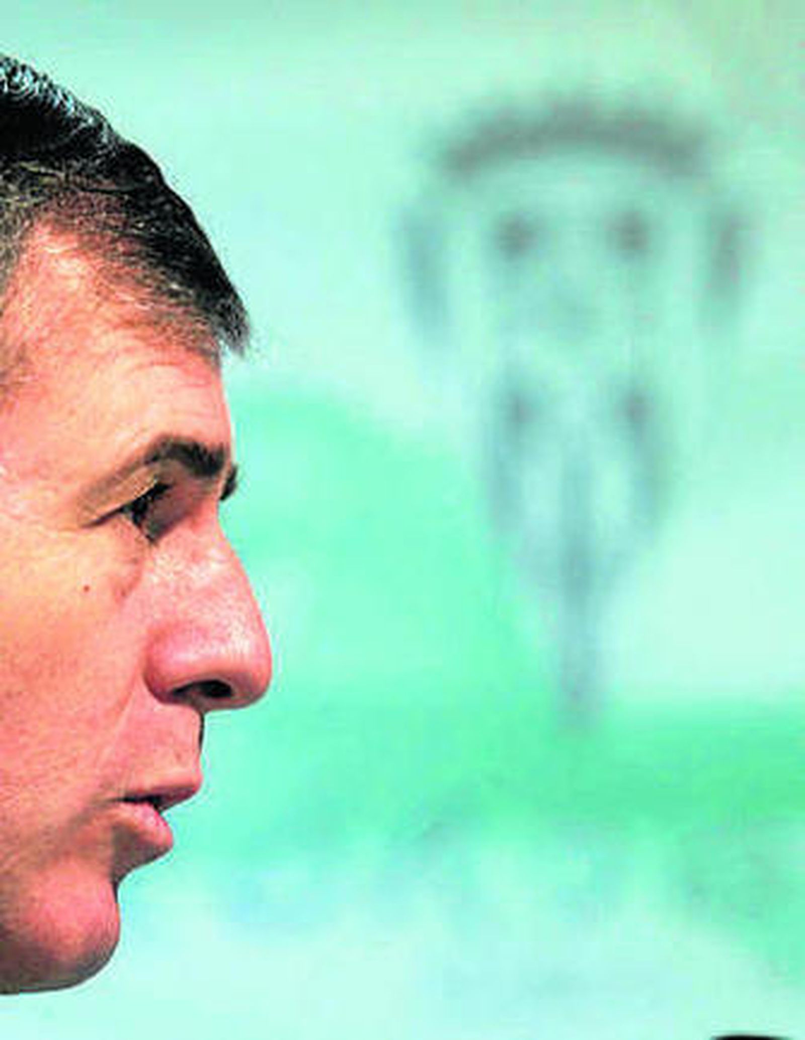 Lucas Alcaraz, ayer.