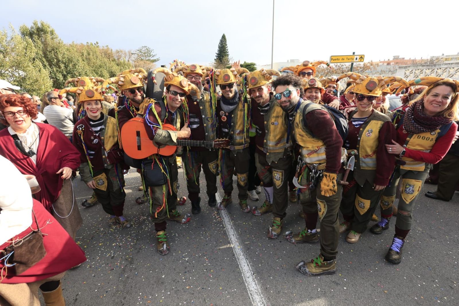 Pasacalles del Carnaval en Tarifa