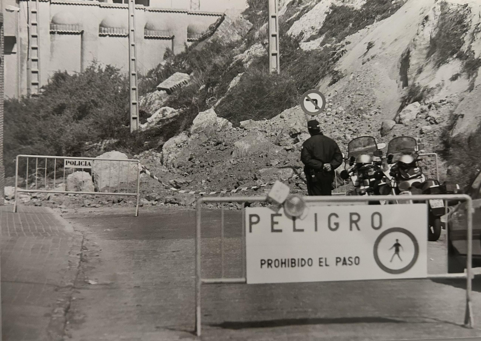 Efectos del temporal e inundaciones de enero de 1996 en Huelva.