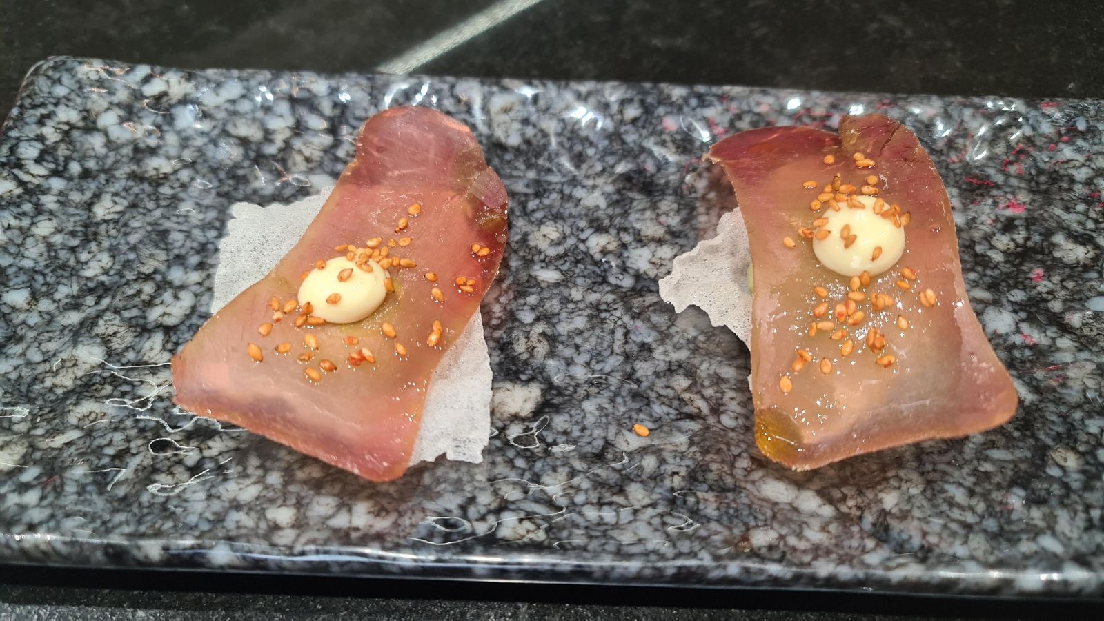 Falso niguiri Gastroshow