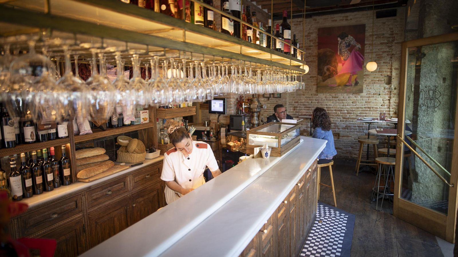 Interior del bar Mítico.