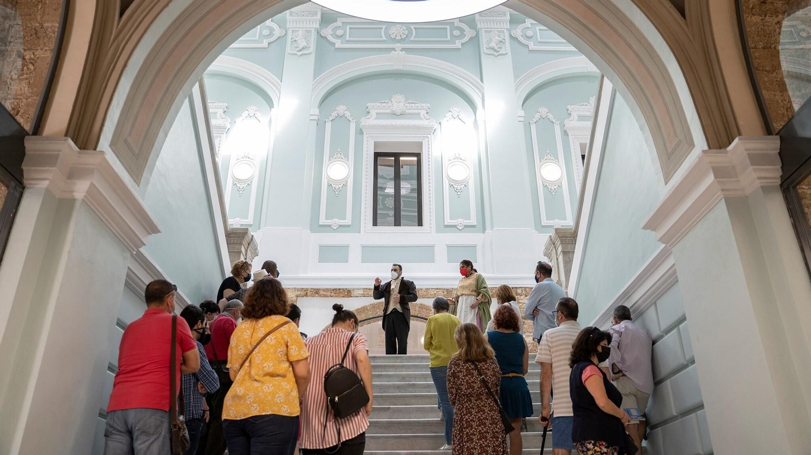 Visitas guiadas al Ayuntamiento de San Fernando, en una propuesta anterior de Turismo.