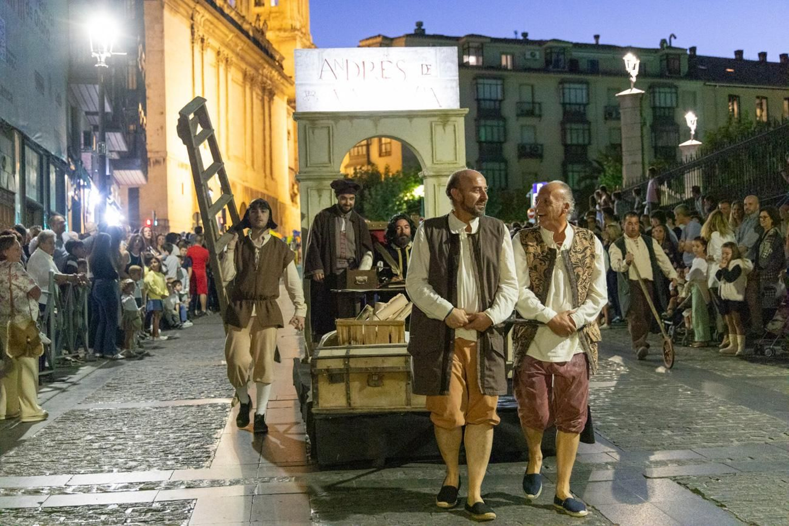 Pregón de David Uclés y cabalgata por la Feria de San Lucas