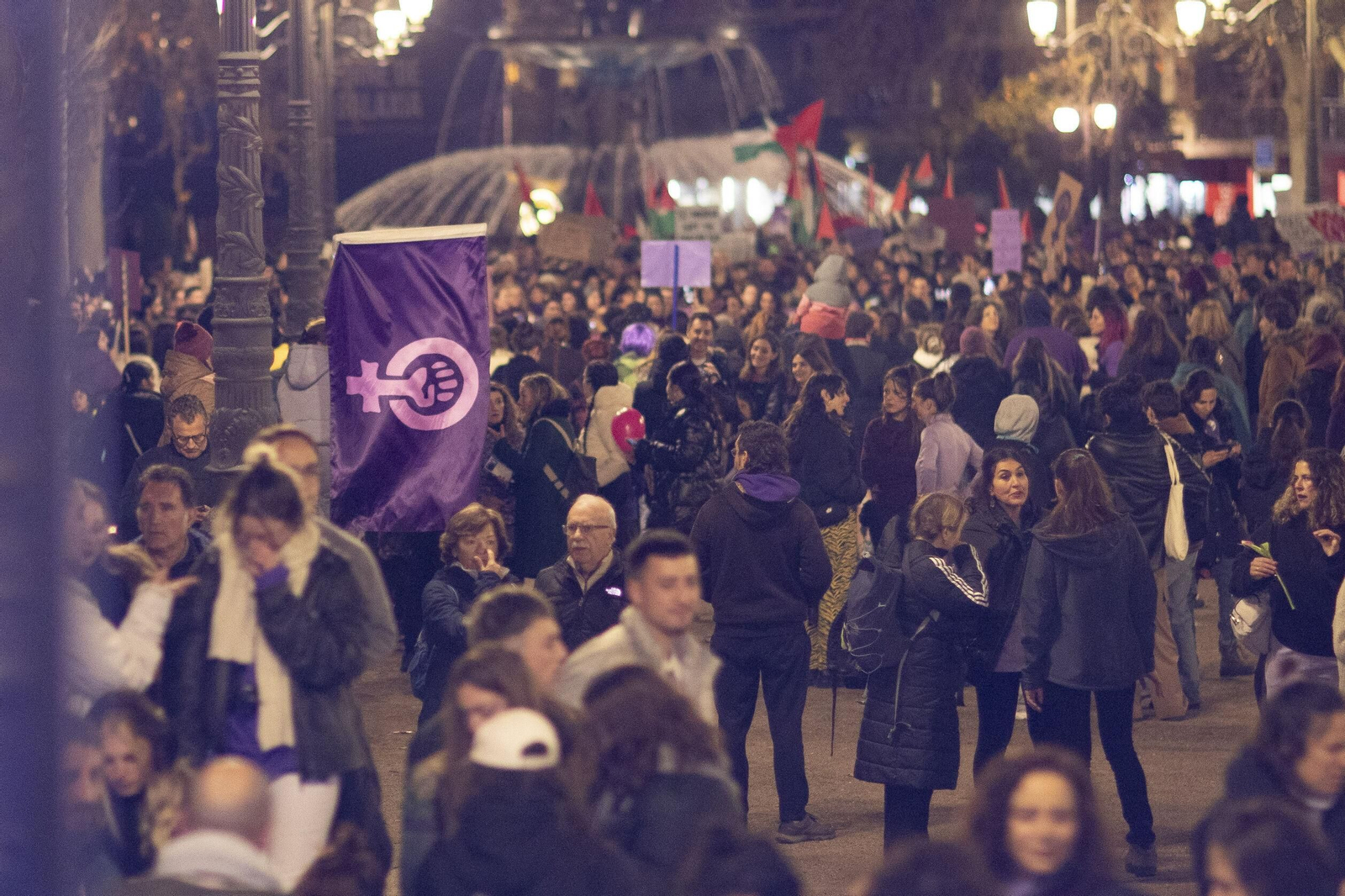 Manifestación del 8M en Granada