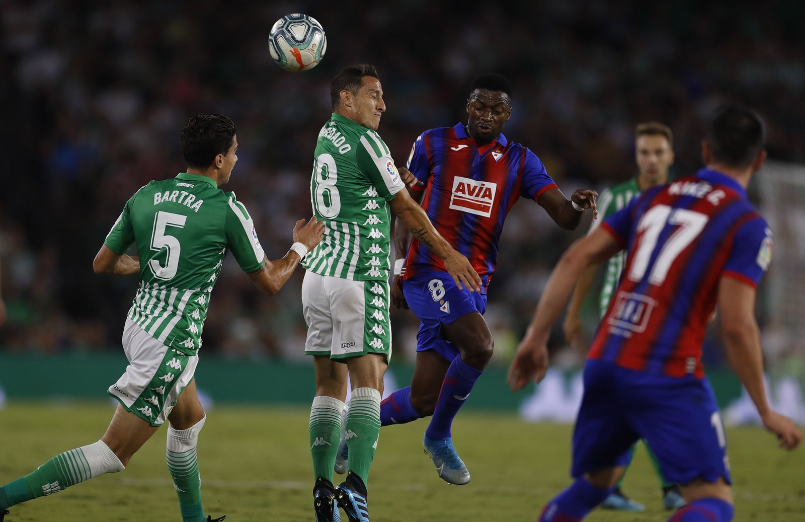 Las imágenes del Betis-Eibar