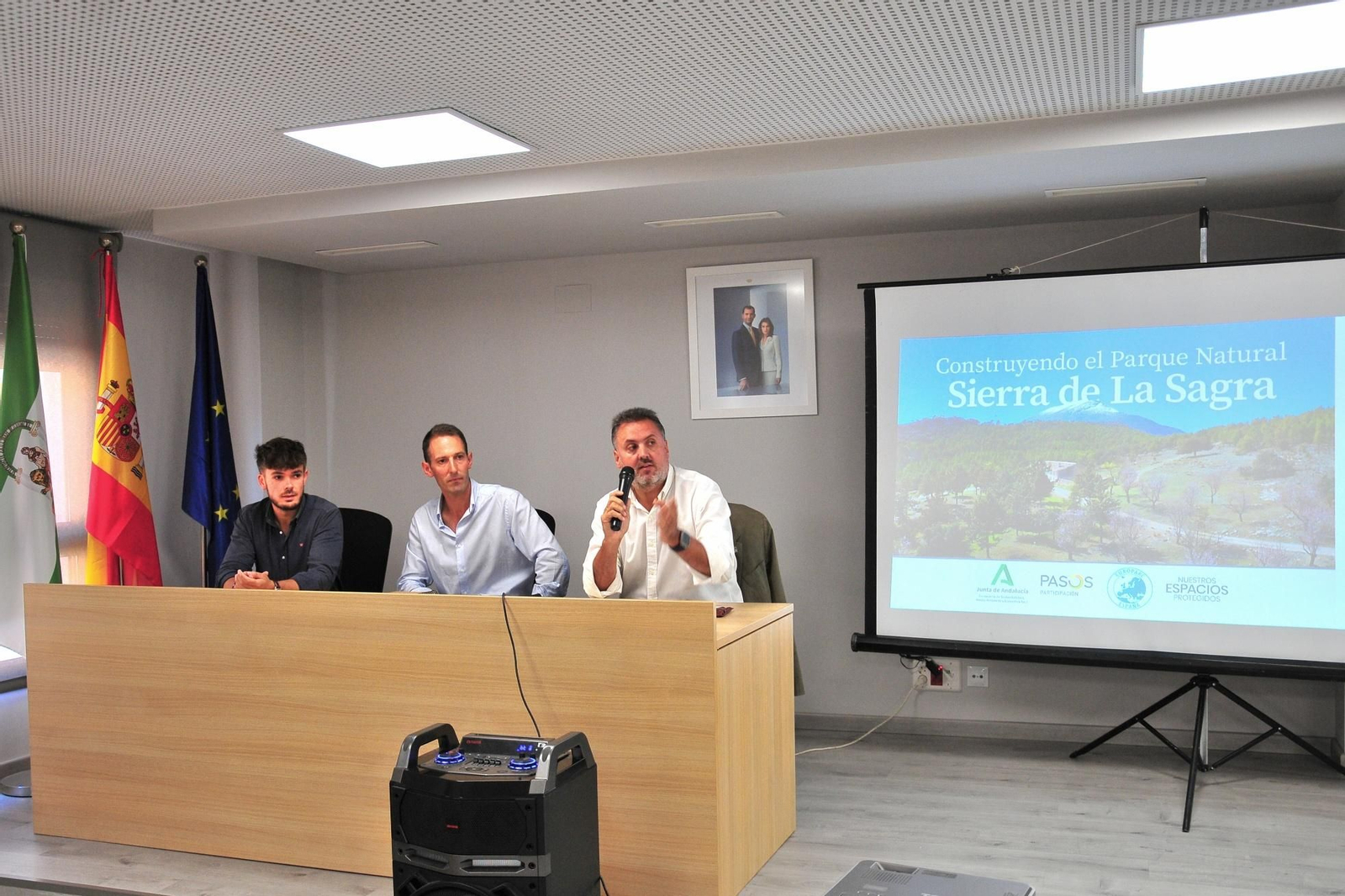 Imagen de la presentación del proceso participativo