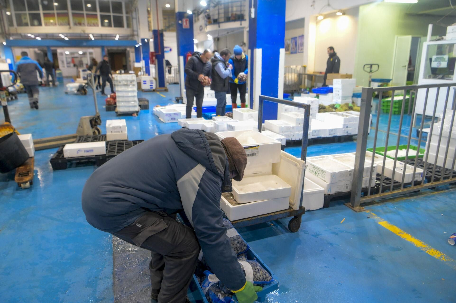 Todas las imágenes del kilómetro 0  de las cenas de Navidad en Granada