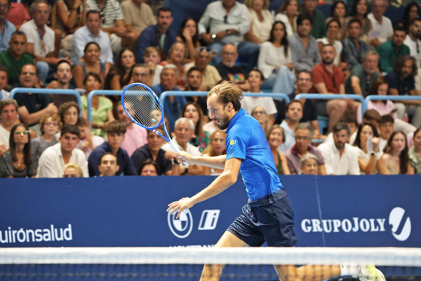 Imágenes de la final masculina de la Copa del Rey de tenis entre Daniil Medvedev y Alejandro Davidovich