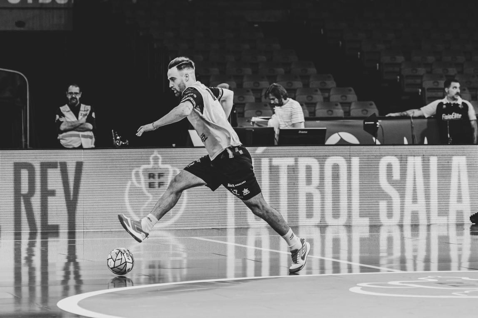 Llegada a Sevilla y último entrenamiento del Jaén Paraíso Interior FS antes de la Copa del Rey