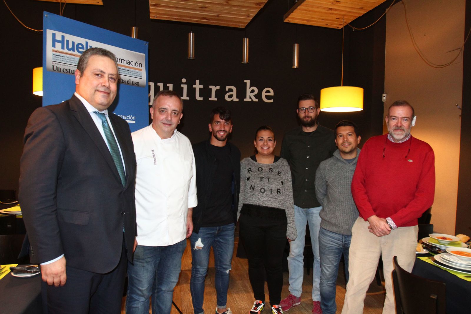 Víctor Barroso y Enrique Escalante, en Ciquitrake para La Tertulia Deportiva de Huelva Información.