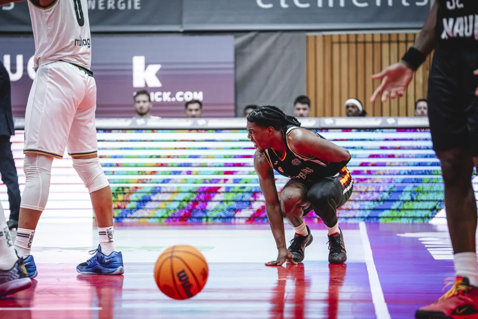 El Wurzburg-Unicaja, en fotos