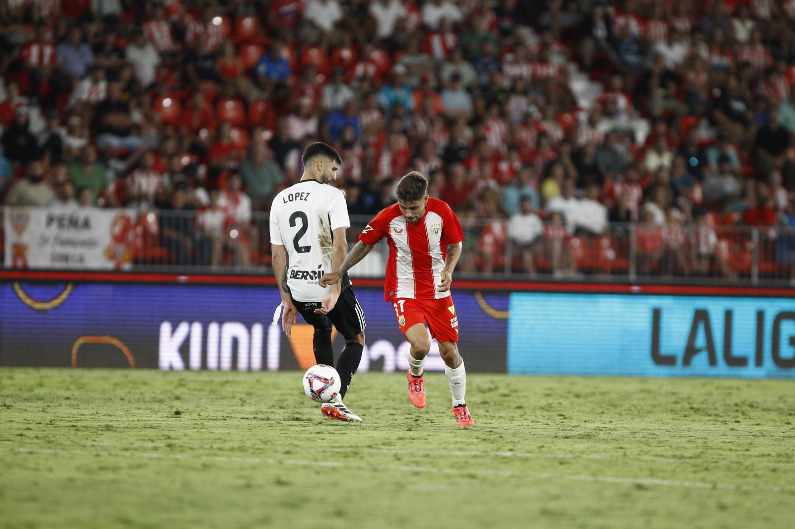 La victoria de la U.D. Almería ante el Real Burgos, en imágenes