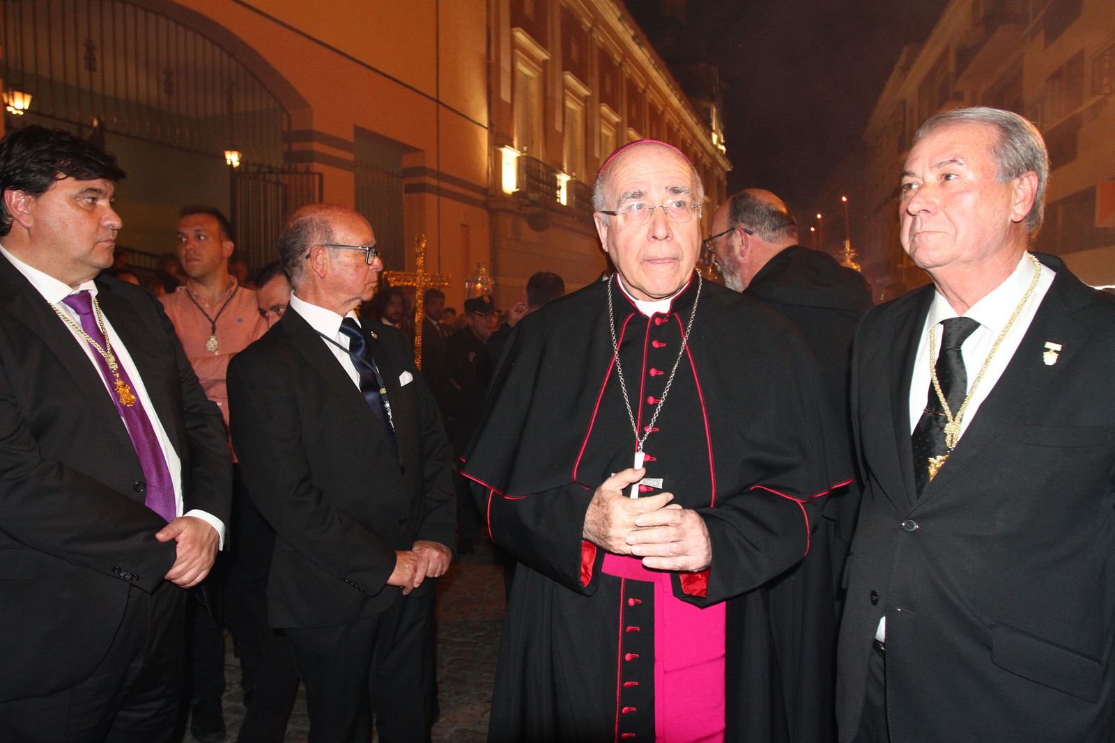 El Cristo de la Expiración preside el Vía Crucis del Consejo de Hermandades