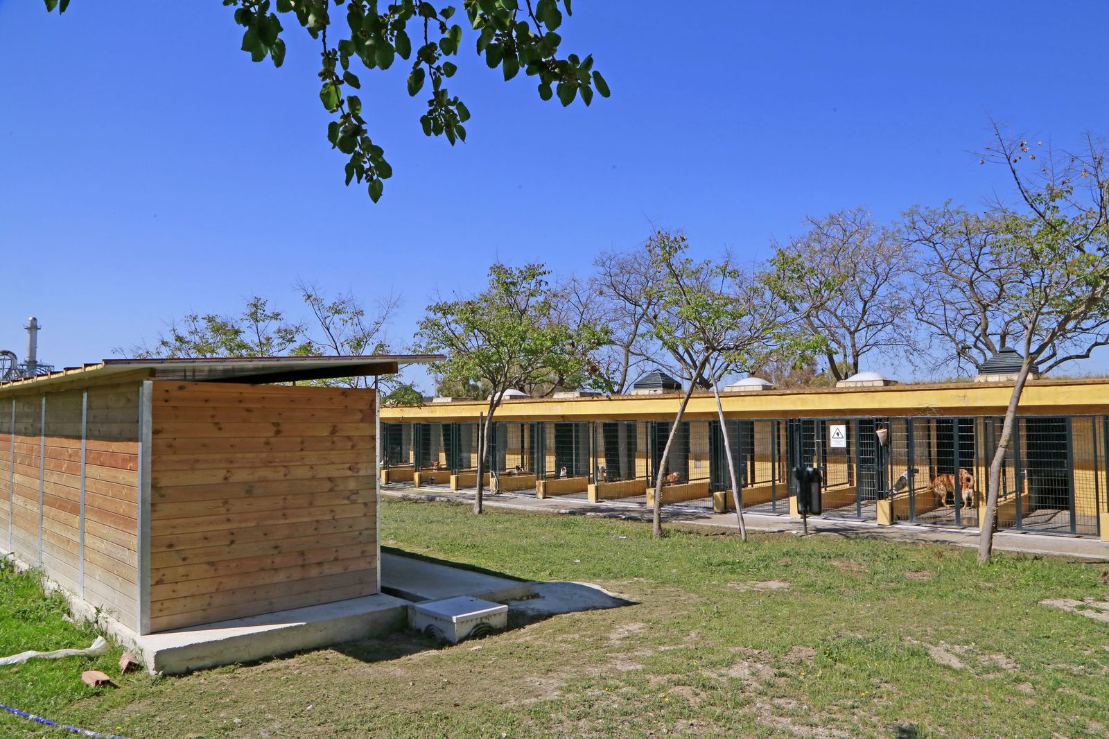 Vista general del Centro Municipal de Protección Animal.