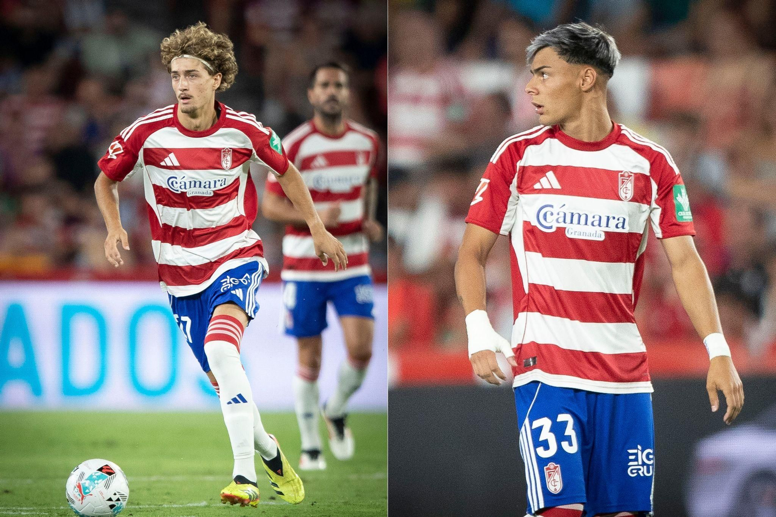 Samu Cortés y Mario Jiménez