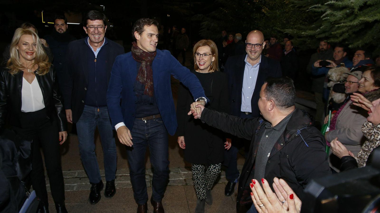 Mitin de Albert Rivera en el Triunfo.