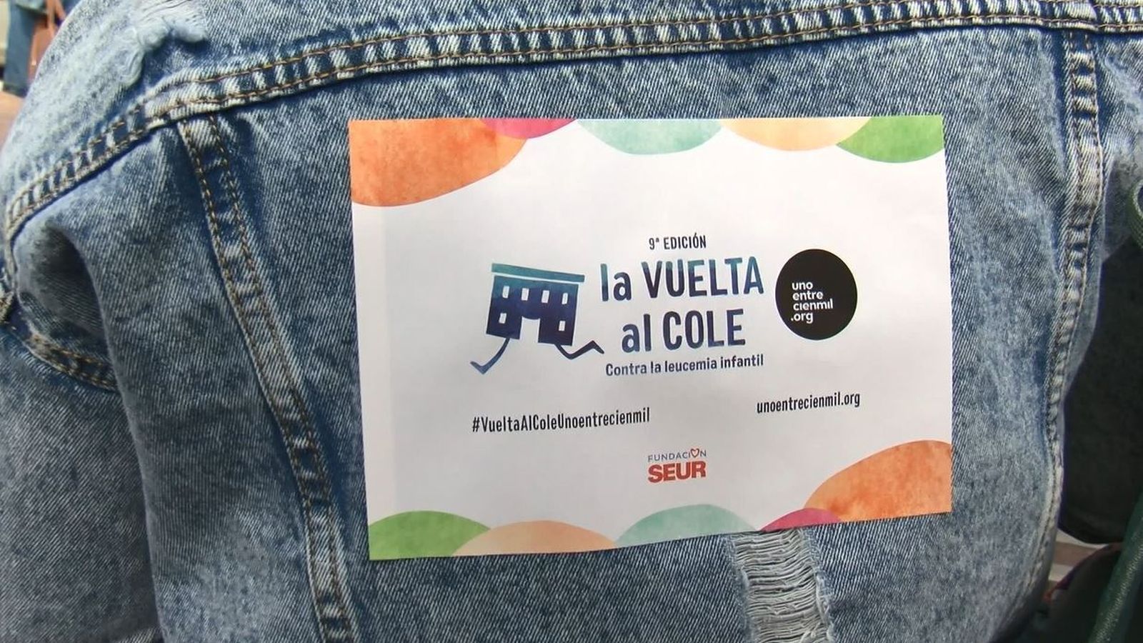 Dorsal de la carrera