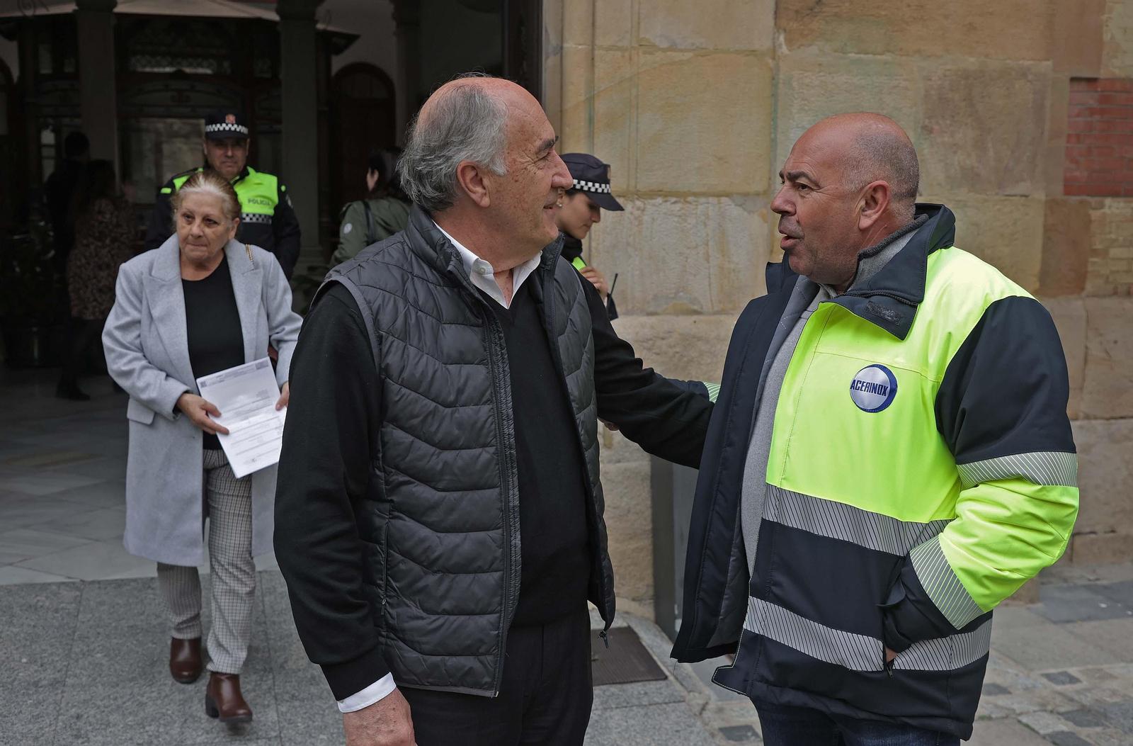 El Sercla de los delegados sindicales de ATA y Acerinox, imágenes
