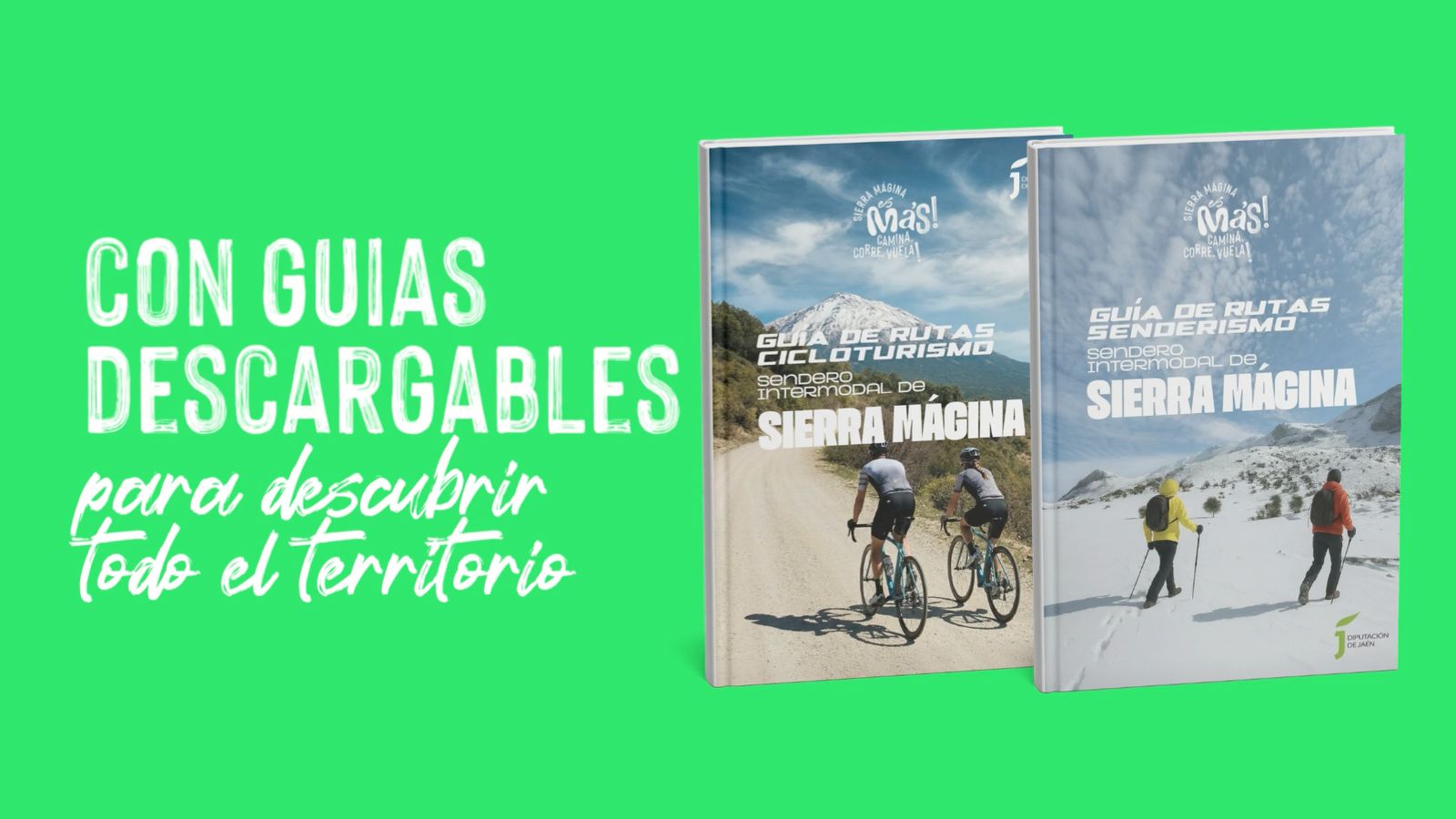 Conoce la nueva web y las guías de senderismo y cicloturismo del Parque Natural de Sierra Mágina
