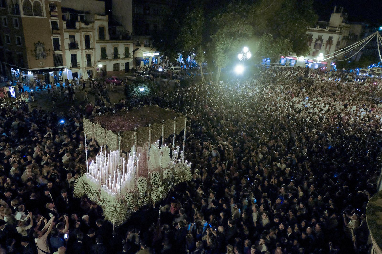 Traslado de la Virgen de la Salud de San Gonzalo a la Catedral para su coronación