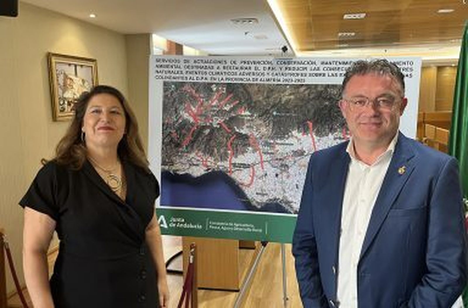 Carmen Crespo y José Carlos Lupión