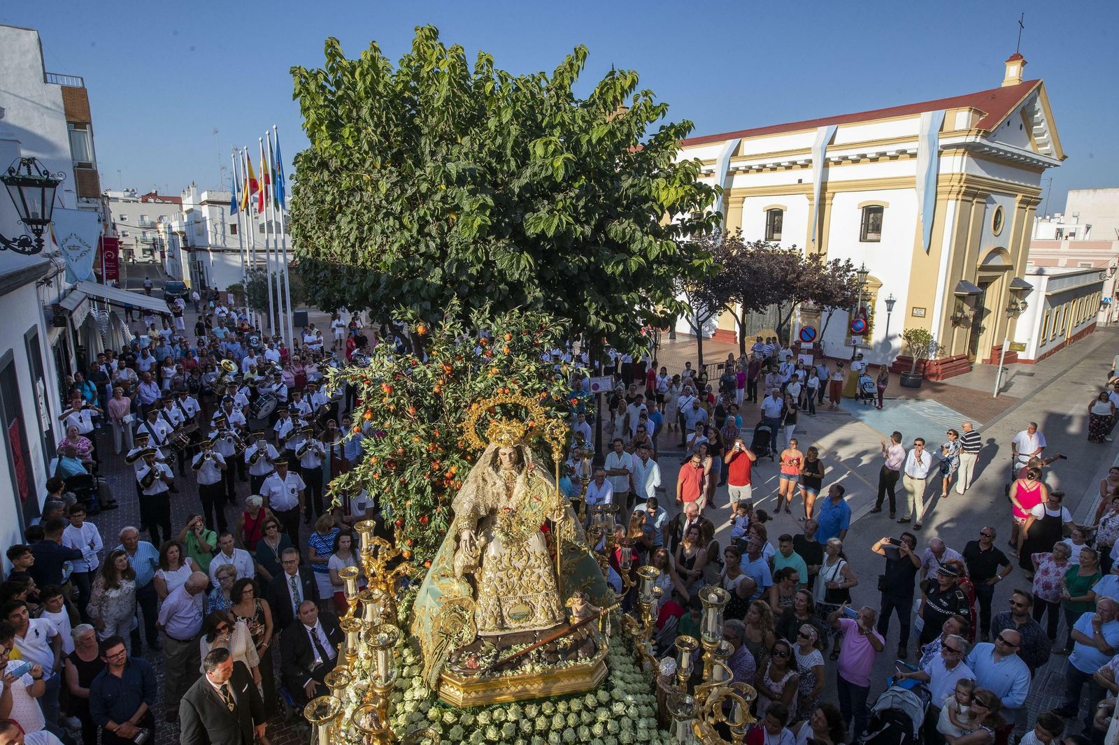 La procesión de la Pastora, en imágenes