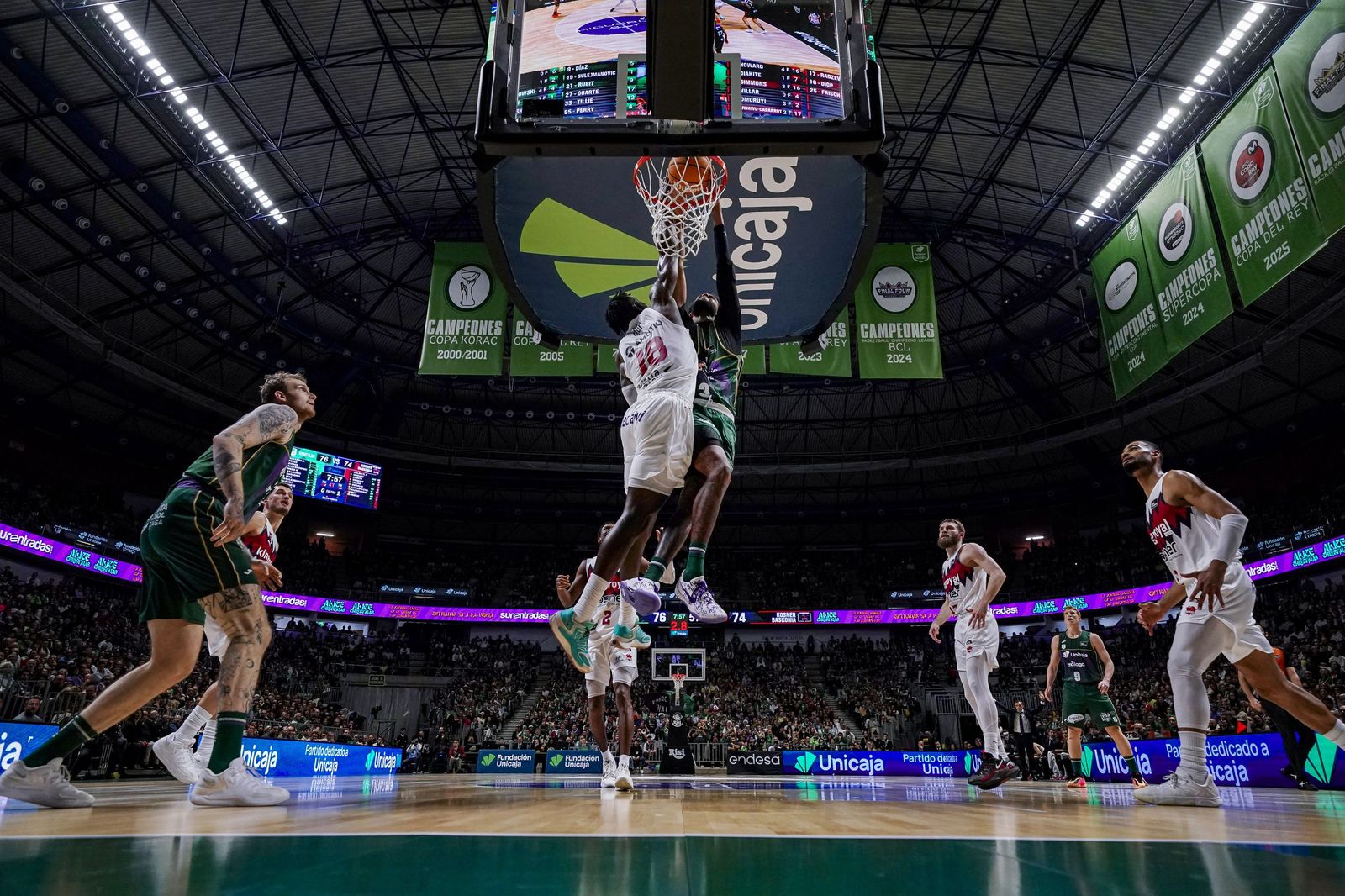 Las fotos del Unicaja - Baskonia