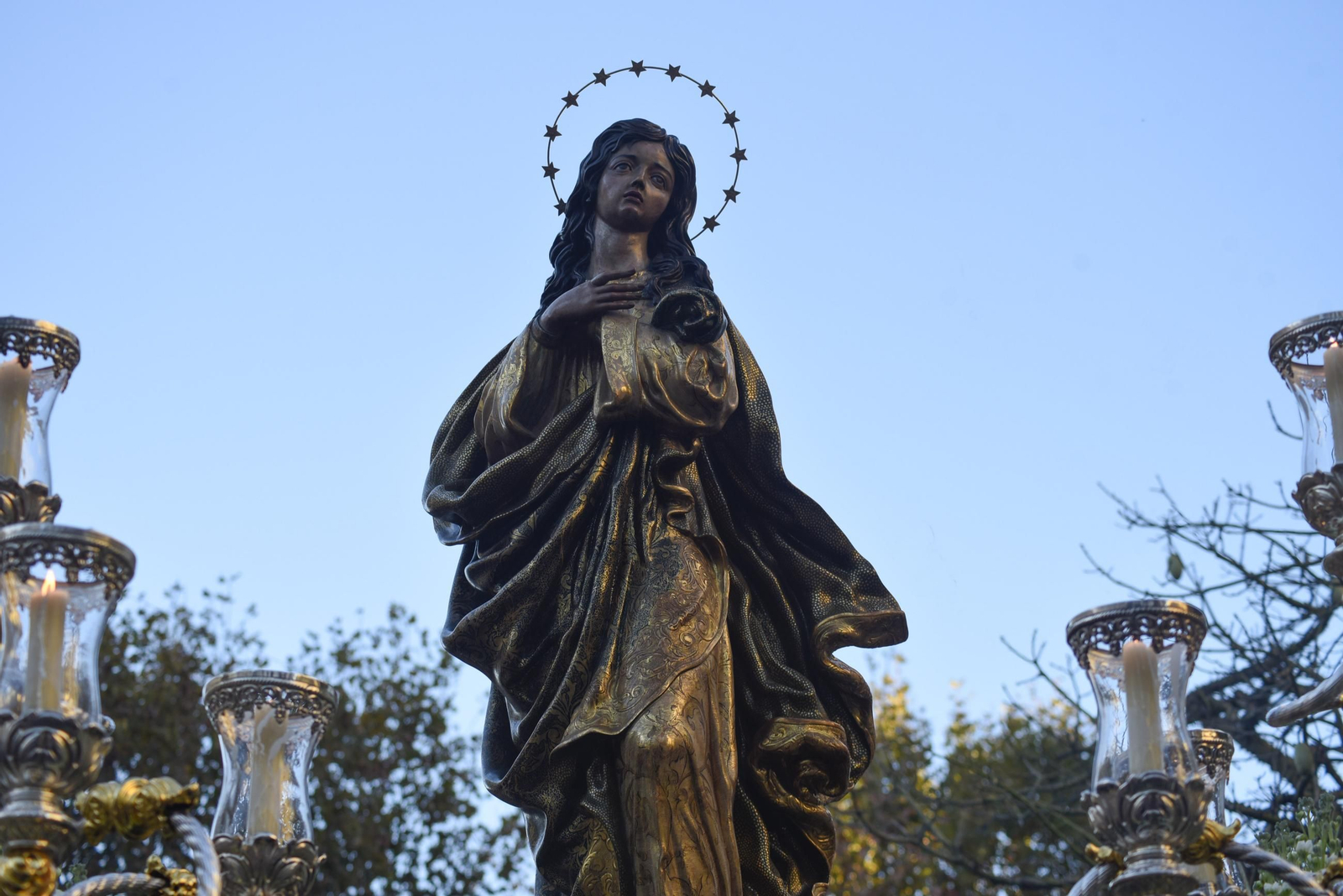 Fotos de la procesión de la Inmaculada Concepción en La Línea