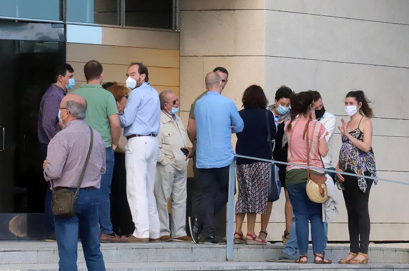 Imágenes de las muestras de condolencia por el fallecimiento de Francisco Mendoza