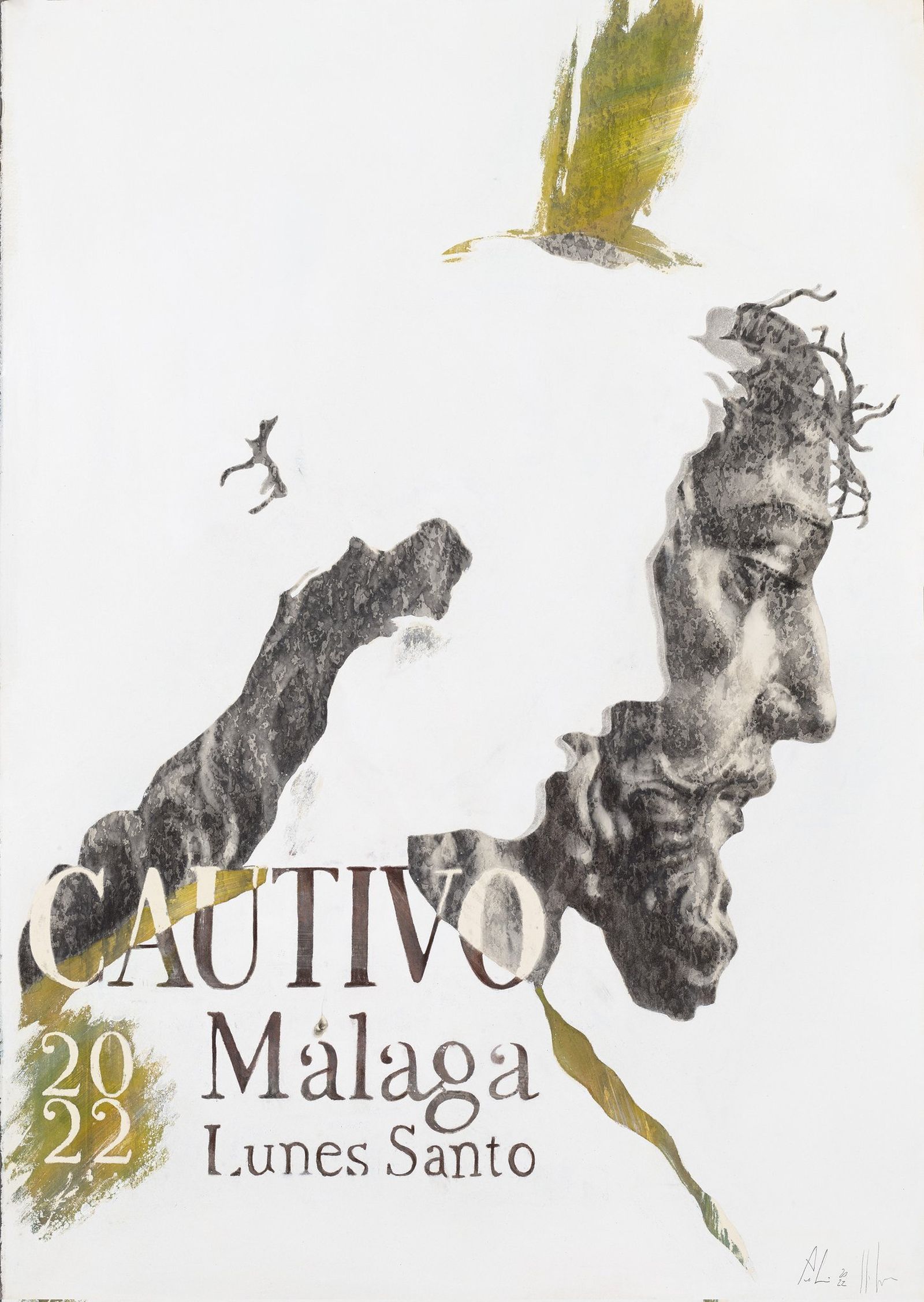 Cartel de la salida procesional del Cautivo 2022.