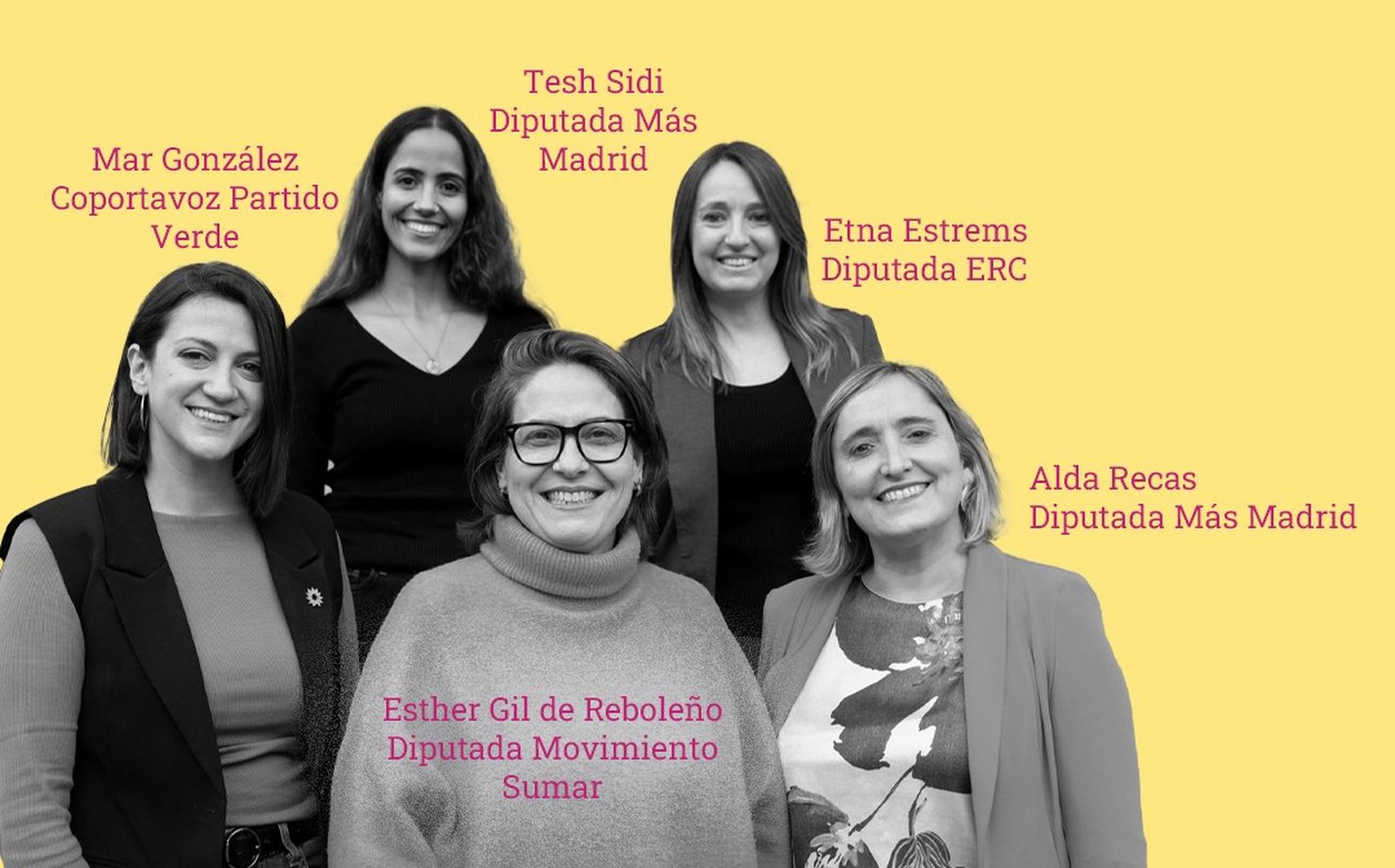 Imagen de las participantes en la tertulia sobre Carnaval y políticas feministas.