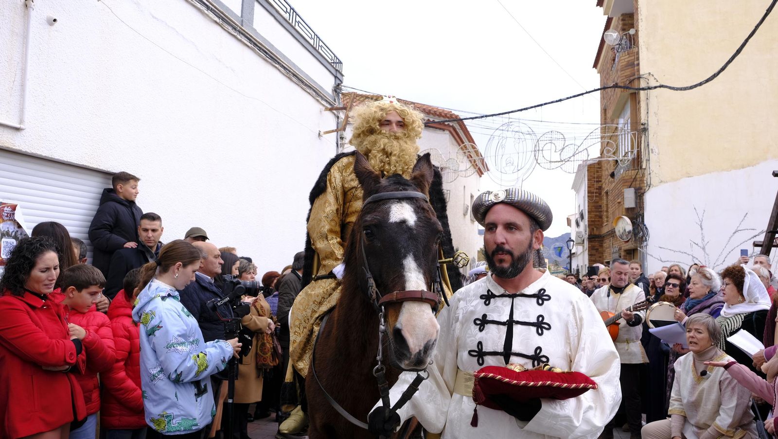 El Auto de los Reyes Magos de Los Gallardos, en imágenes