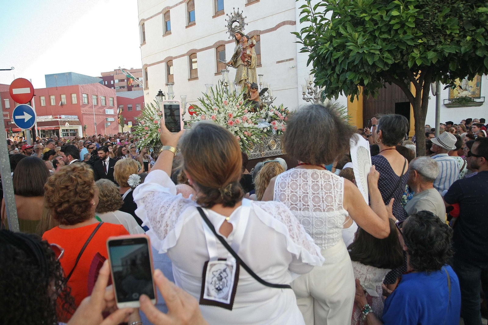 Imágenes de la Virgen del Carmen en Algeciras