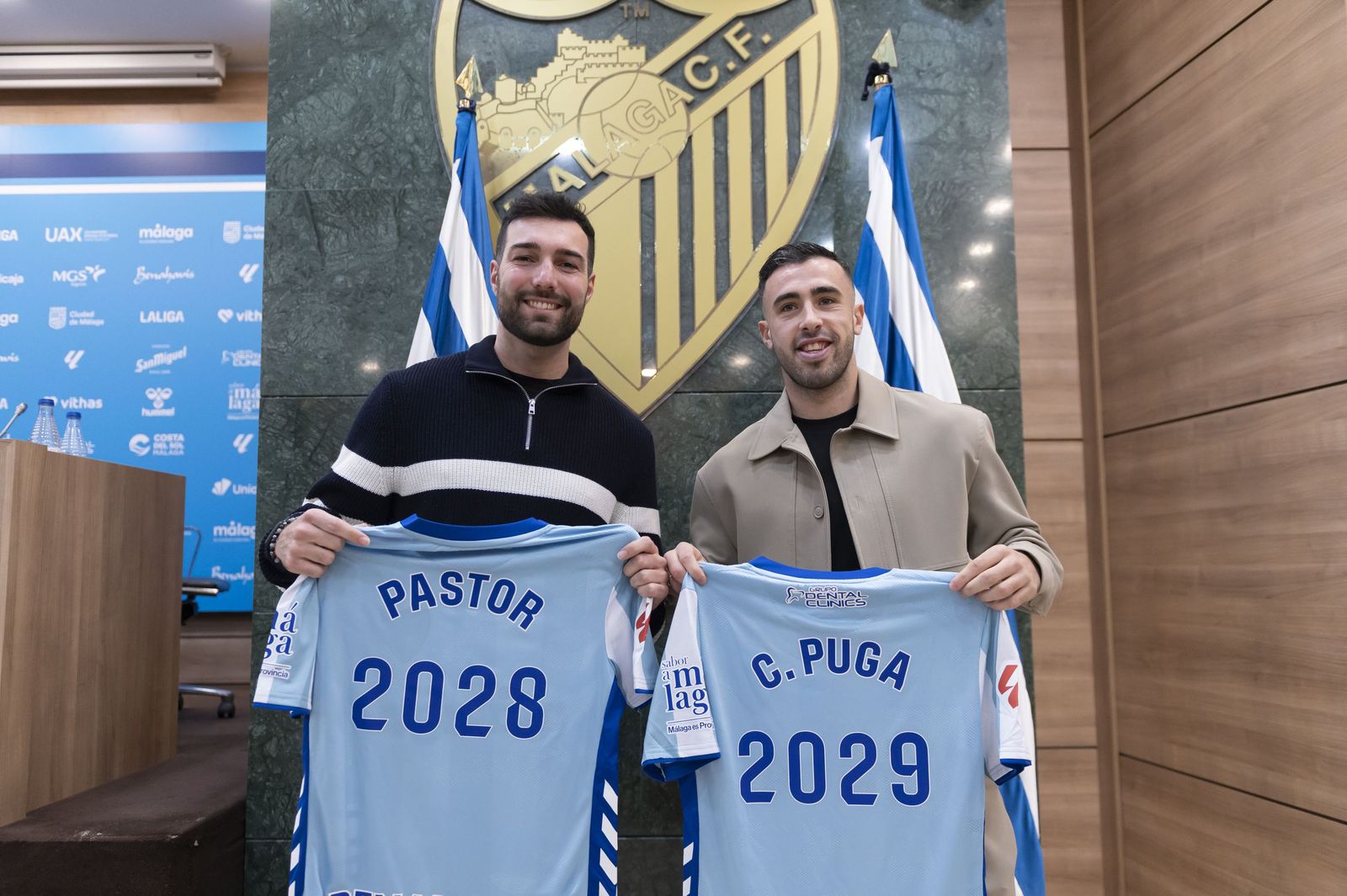 Pastor y Puga posan juntos