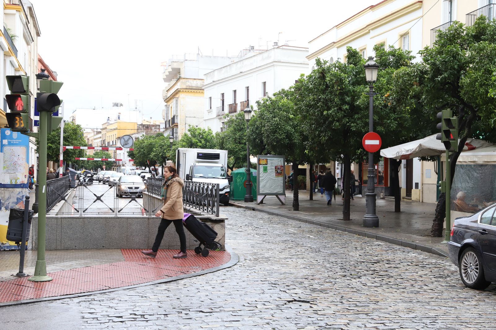 Esquina de las calles Corredera y Esteve, donde actuará el gobierno local.