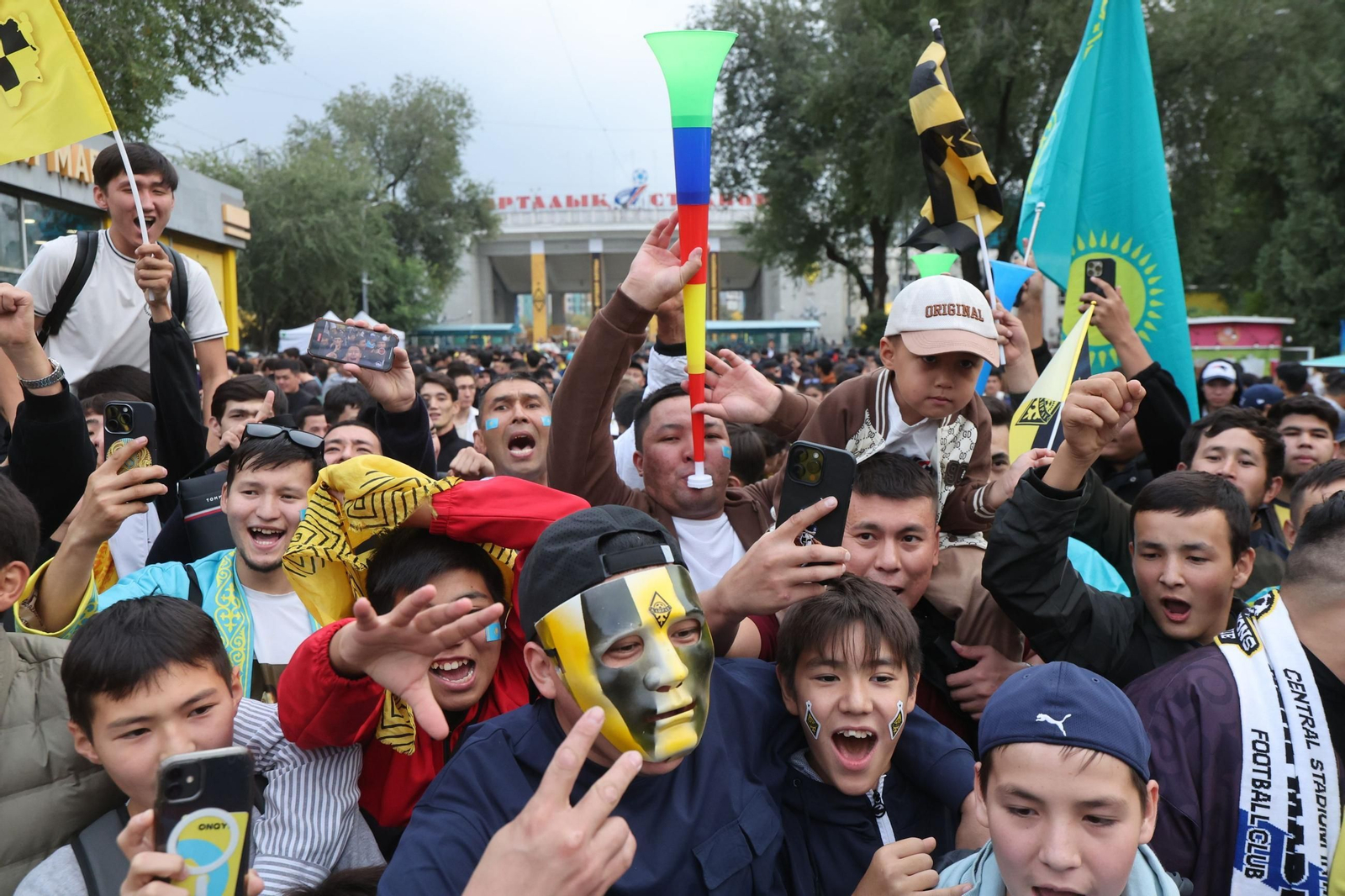 Las mejores fotos del Kairat Almaty-Real Madrid