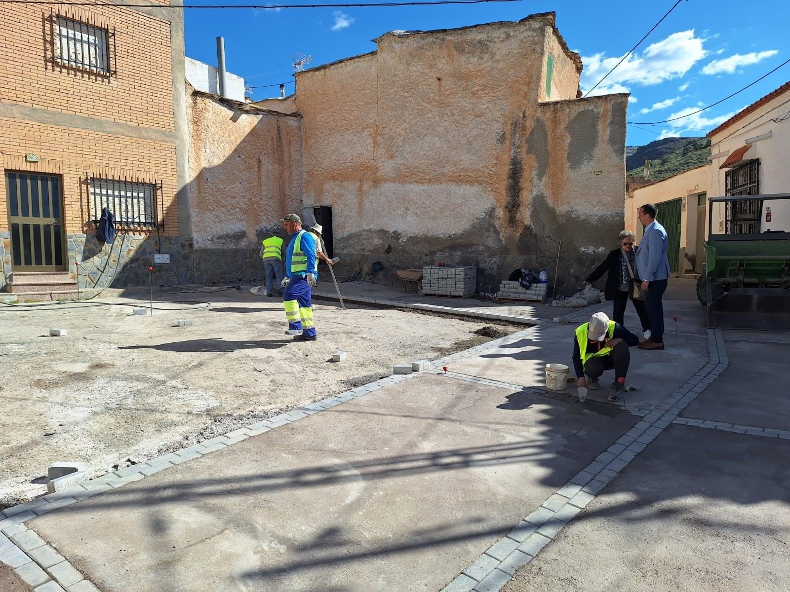 Obras enmarcadas en el PFEA en el municipio almeriense de Gérgal.