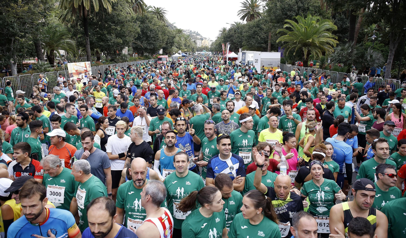 La Carrera Urbana Ciudad de Málaga, en imágenes