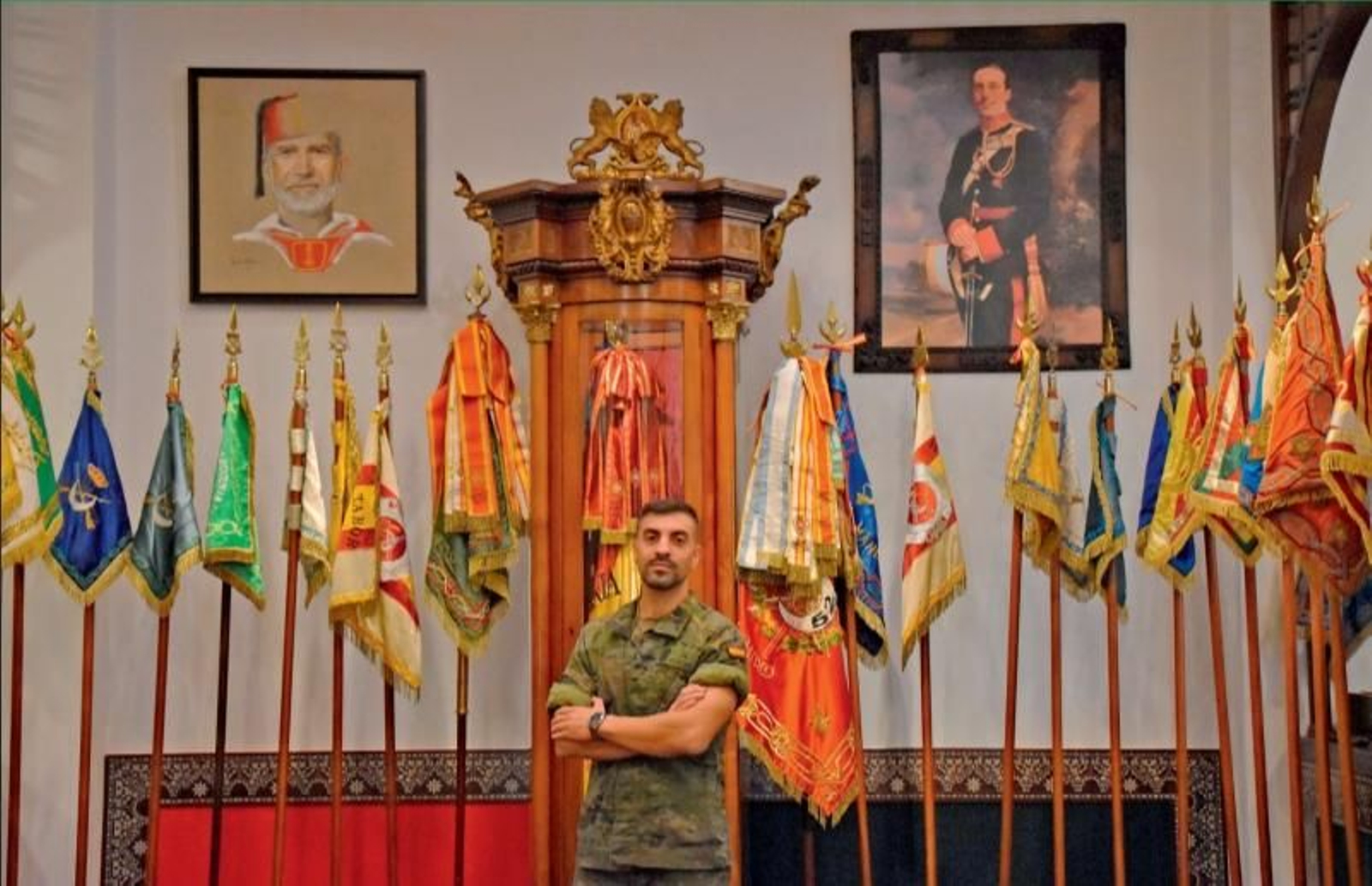 El cabo José Vicente González Puertas, natural de Almería y perteneciente al Grupo de 'Regulares de Melilla' Nº 52