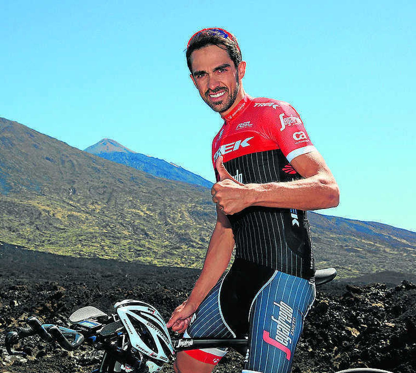 El ciclista español del Trek Segafredo Alberto Contador.