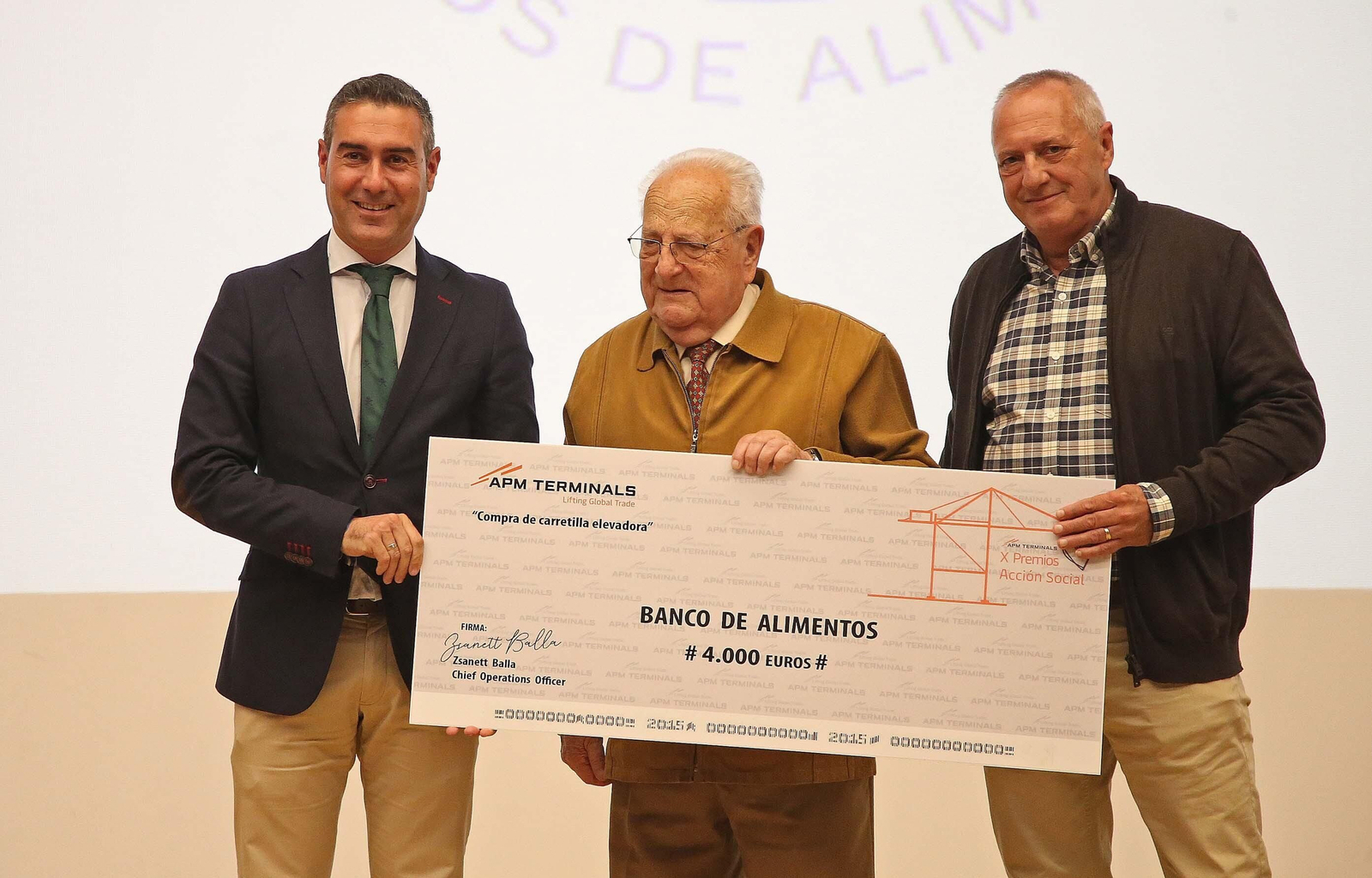 Fotos de los X Premios Acción Social de APM Terminals en Algeciras