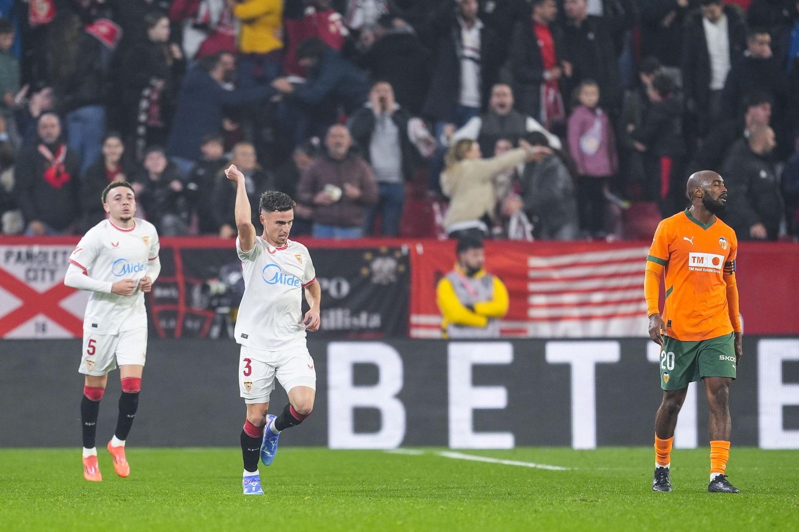 Las mejores imágenes del partido Sevilla - Valencia