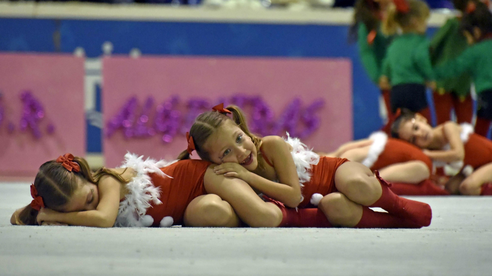 Las fotos de la Gala de Navidad de la gimnasia rítmica en Algeciras