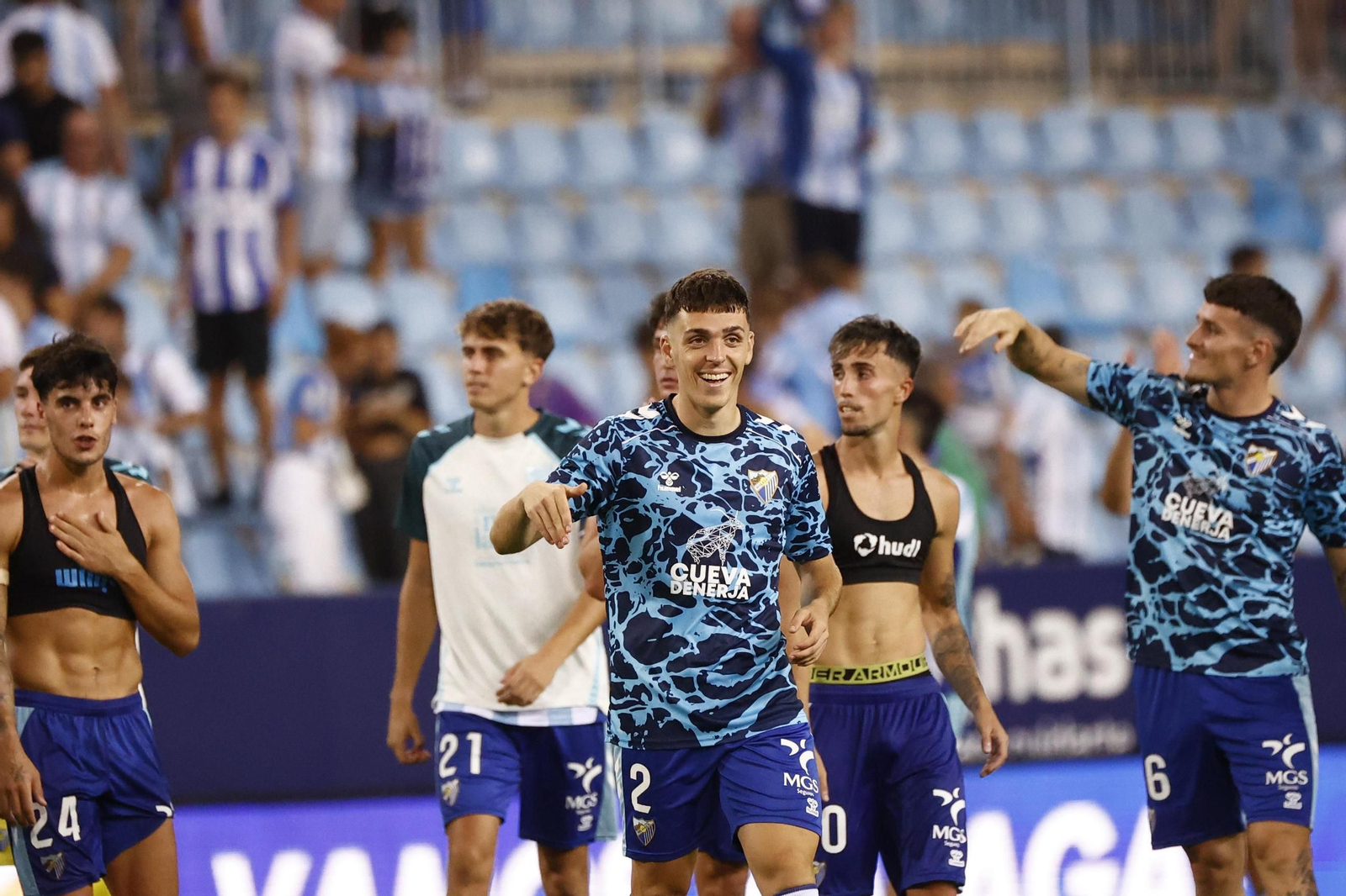 Las fotos del Málaga CF-Real Sociedad B