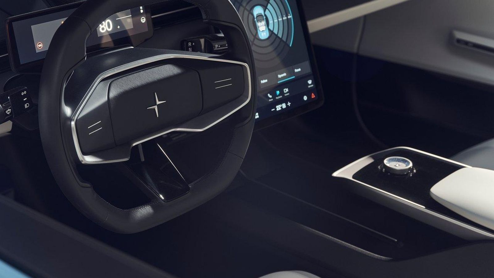 Algunos elementos diferenciales del Polestar O2 como la tapicería de color claro en cuero, el color de la pintura exterior o el diseño de las llantas caracterizarán a la edición limitada con la que se lanzará el Polestar 6.