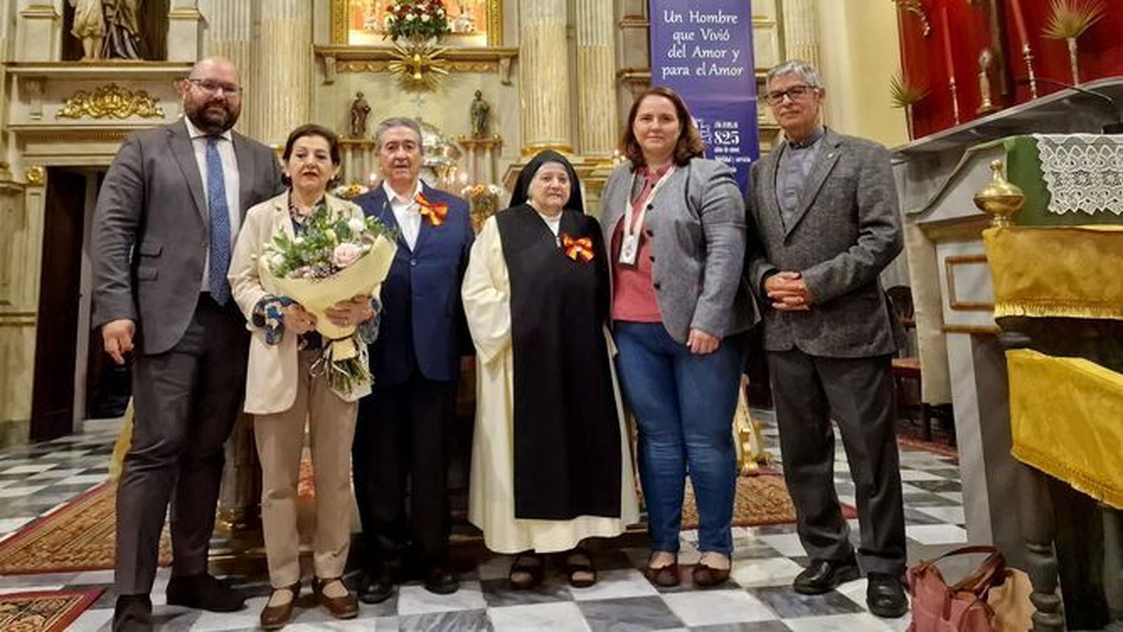 Una foto de familia de la entrega de los reconocimientos.