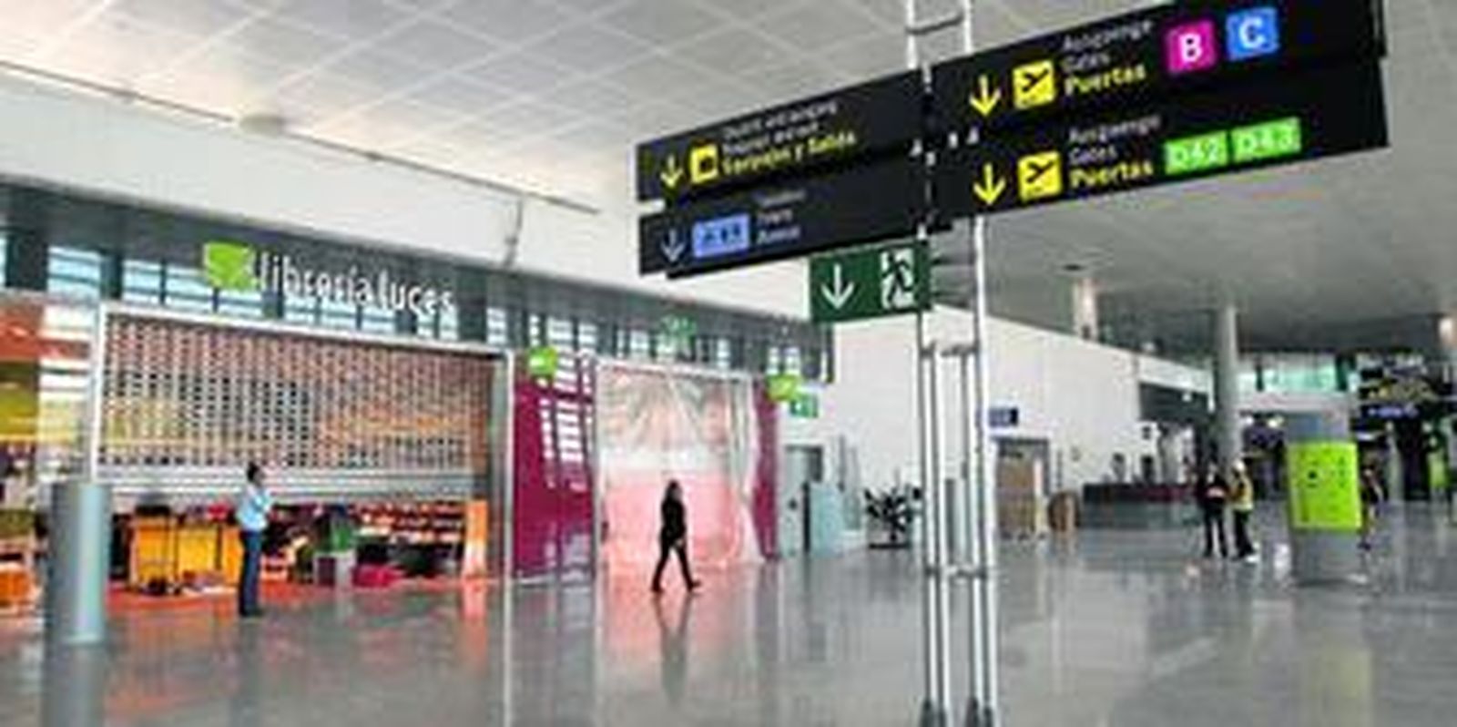 La nueva terminal, este pasado viernes, en sus últimos detalles.