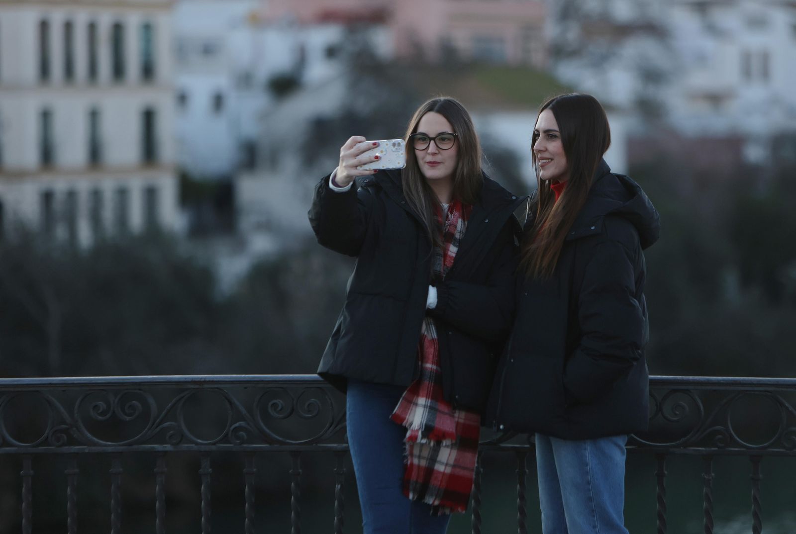 Las imágenes de la ola de frío polar en Sevilla